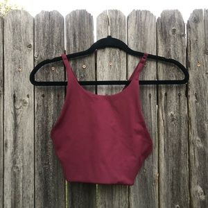 Girlfriend Collective Topanga Bra Plum